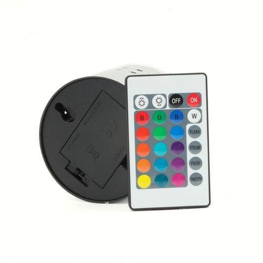 Spiral LED Wall Light – 15 Color Modes with Remote | Fun Projection Decor