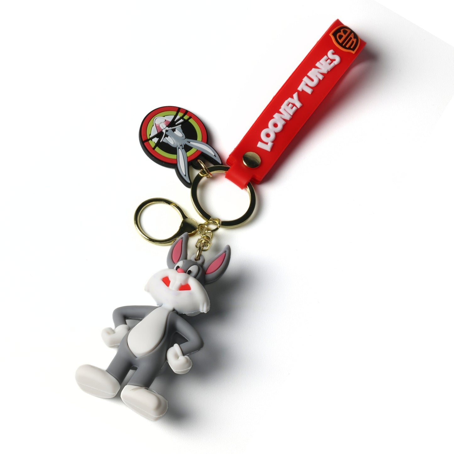 Cute Cartoon Keychains – Barbie, Capybara, Looney Tunes & Anime Bag Charms