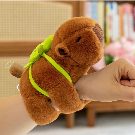 Capybara Slap Bracelet with Spinning Tail