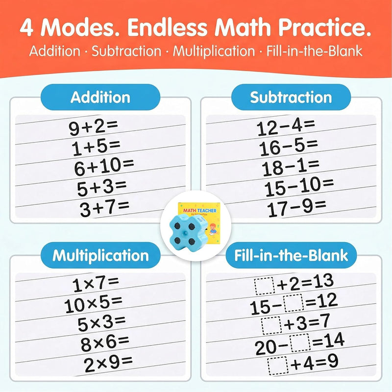 Math Teacher 4-in-1