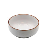 Set of 4 White Ceramic Bowls – 18oz Porcelain Cereal, Rice & Snack Bowls
