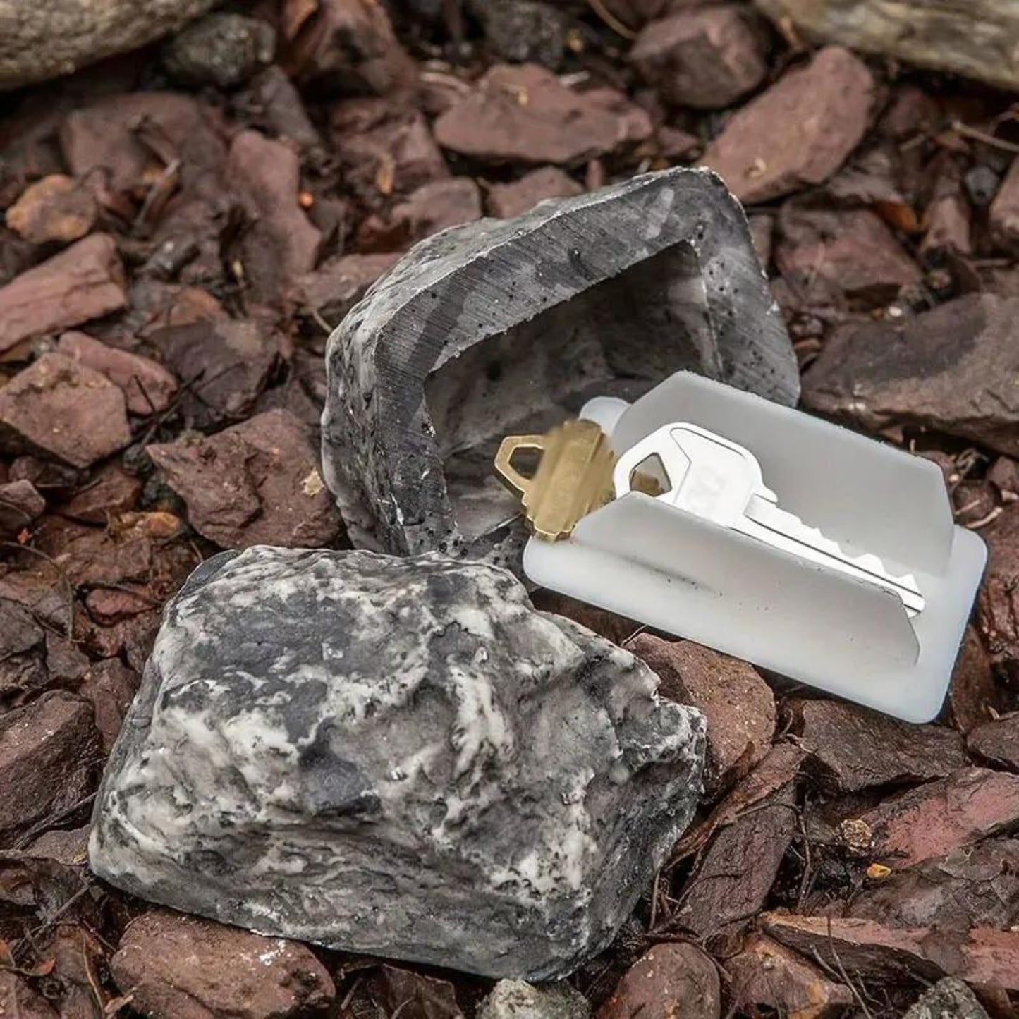 Fake Rock Key Holder for Outdoor