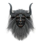 Realistic Beast Demon Halloween Mask – Latex Horror Mask with Horns & Beard for Scary Cosplay