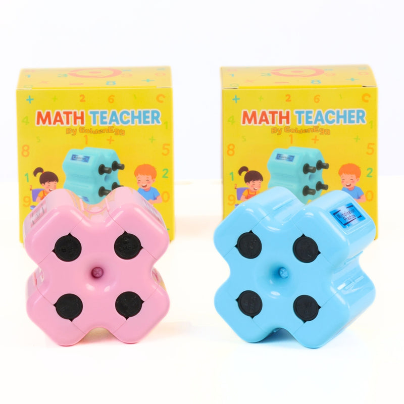 Math roller stamp for kids in pink addition subtraction multiplication fill in the blank