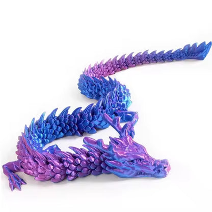 23-Inch 3D Articulated Dragon for Fidget & Decor