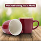 Set of 12 Red Ceramic Mugs – 8oz Durable Porcelain Coffee Cups