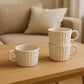 12oz Wide Ceramic Tea & Coffee Mugs – 6 Piece Set