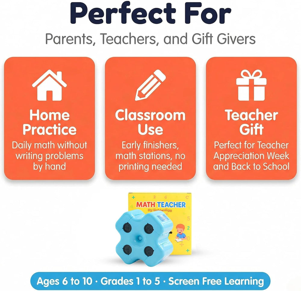Math Teacher 4-in-1