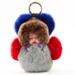 Cuddly Baby Plush Keychain – Cute Furry Mini Charm for Bags & Keys | Soft Stress-Relief Toy & Perfect Girly Gift