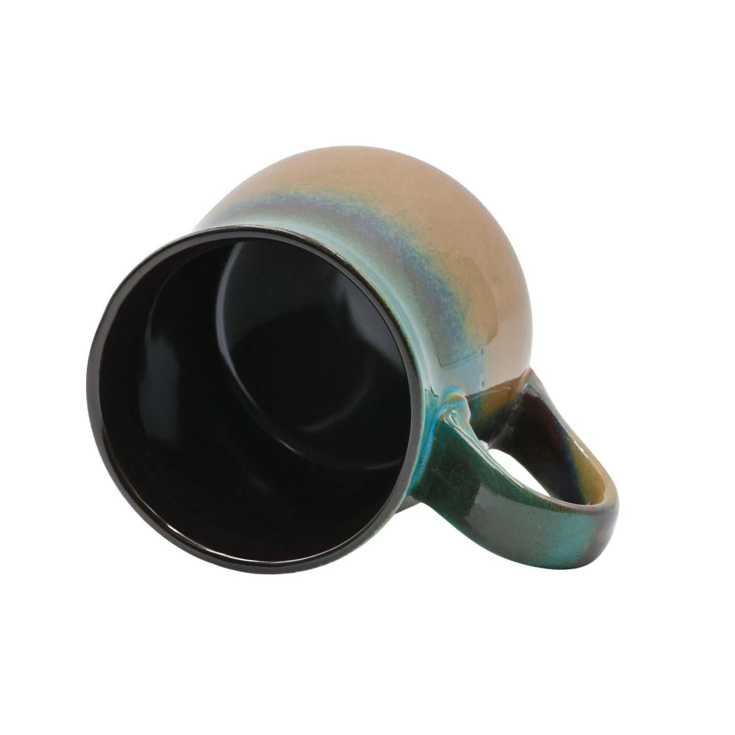 Large 24oz Ceramic Coffee Mug – Big Handle Pottery Cup for Home & Office