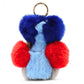 Cuddly Baby Plush Keychain – Cute Furry Mini Charm for Bags & Keys | Soft Stress-Relief Toy & Perfect Girly Gift