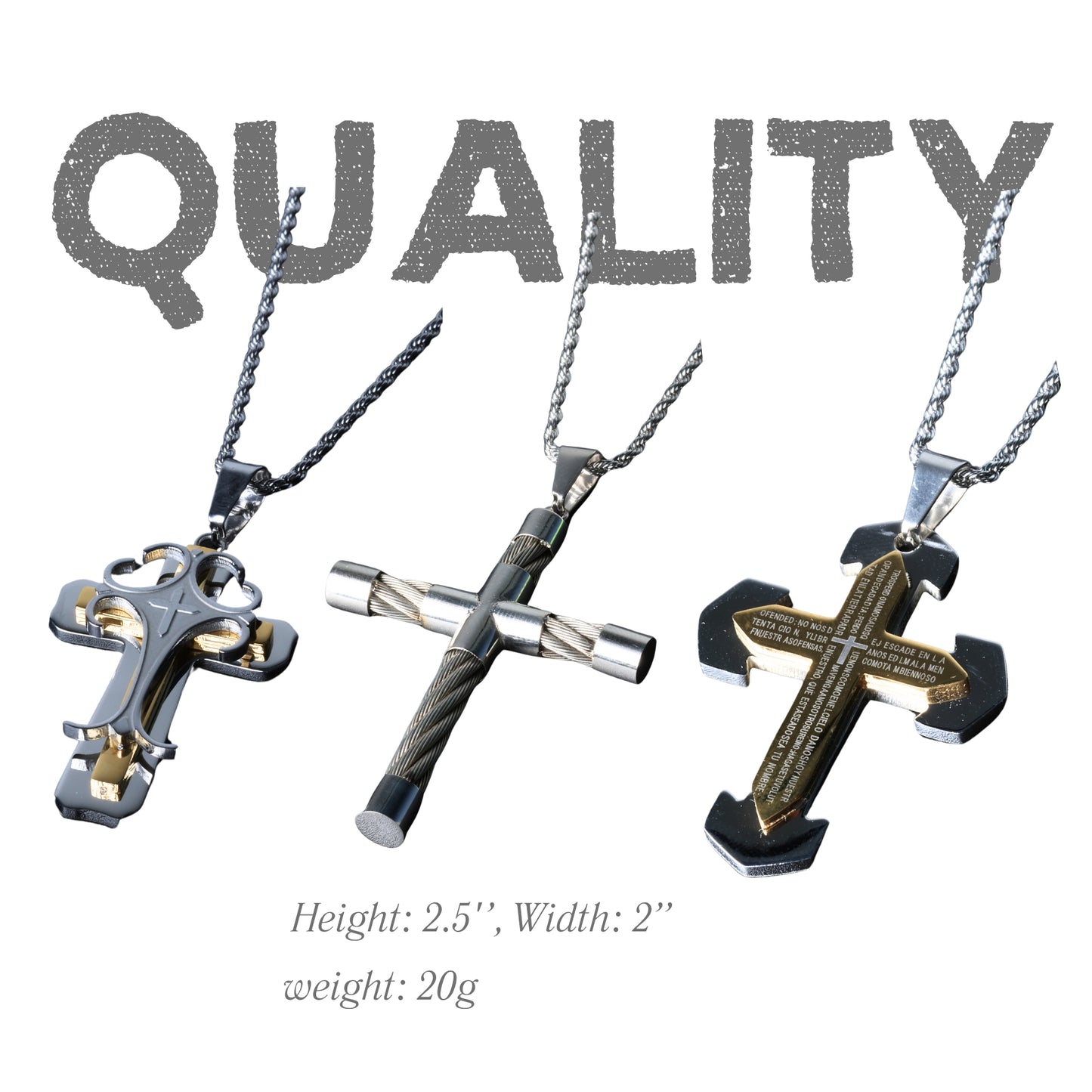 Cross Pendant Necklace