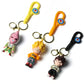 Cute Cartoon Keychains – Barbie, Capybara, Looney Tunes & Anime Bag Charms