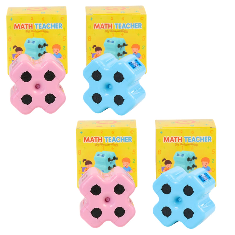 GoldenEgg Math Teacher 4-in-1 stamp back of packaging