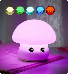 Mushroom LED Night Light
